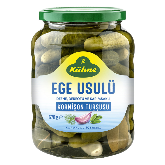 Kornişon Turşu Ege Usulü 670 Ml