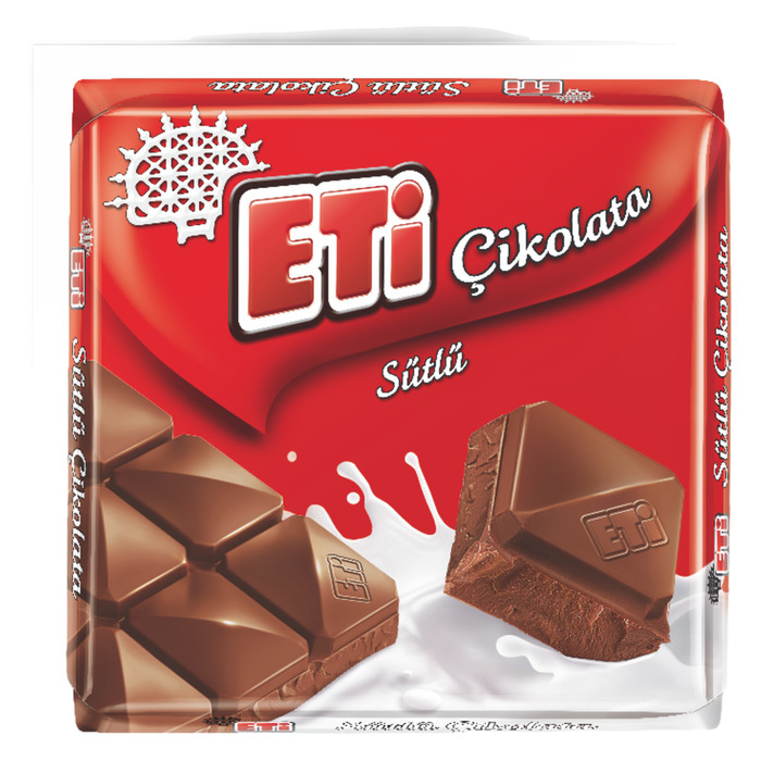 Sütlü Kare Çikolata 65 Gr