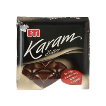 Çikolata Karam Bitter Az Acılı Bitter Lezzet 60 Gr