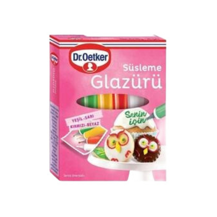 Glazürü Süsleme 76 Gr