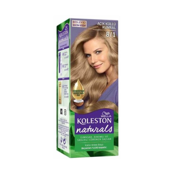 Saç Boyası Açık Küllü Kumral 8/1
