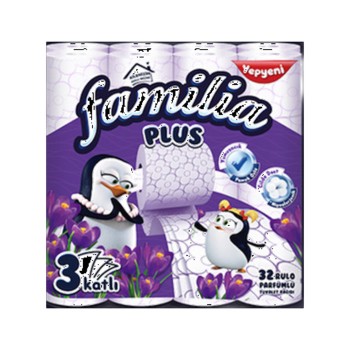 Kağıt Tuvalet Plus Parfümlü 3 Katlı 32'li