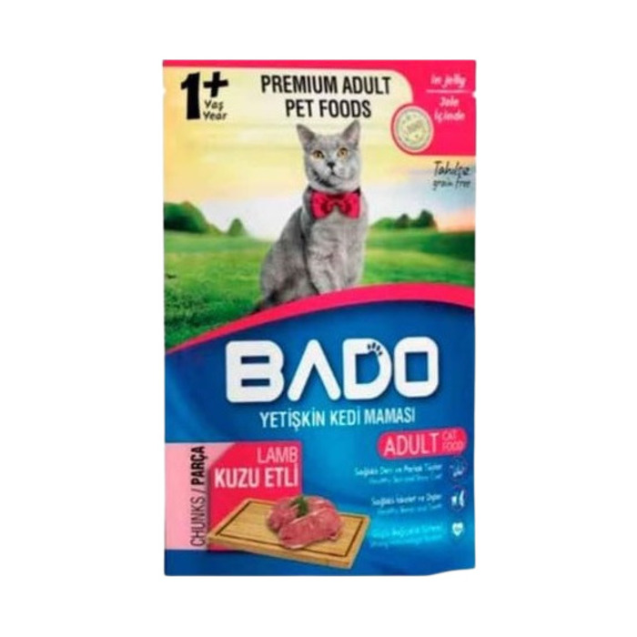 Kedi Yaş Maması Kuzu Etli 85 Gr