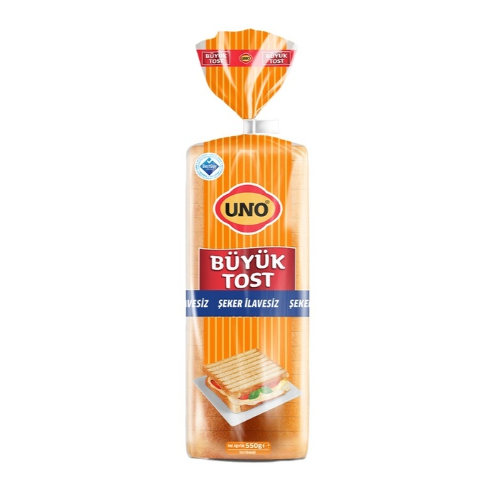 Büyük Tost Ekmeği 550 Gr