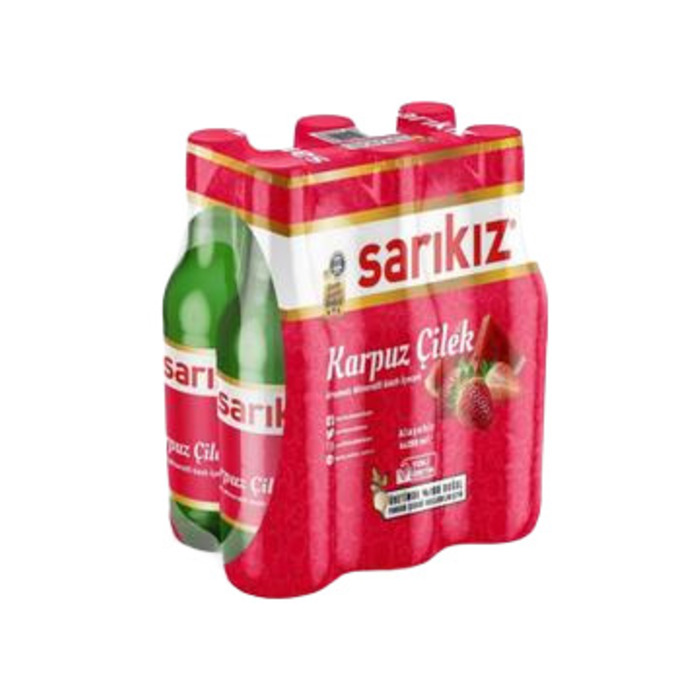 Maden Suyu Karpuz & Çilek Aromalı 6x250 Ml