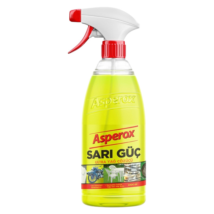 Yağ Çözücü Sprey Sarı Güç Ultra 1 Lt