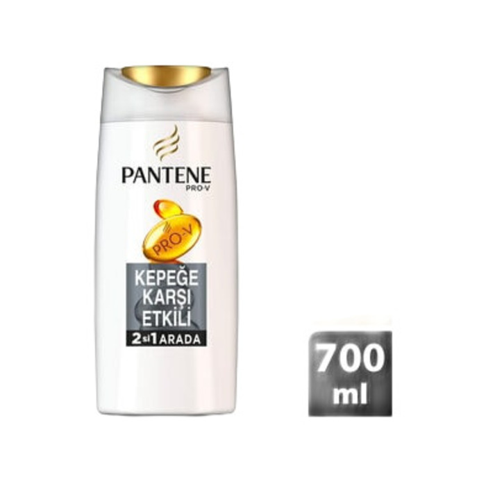 Pantene 2'si 1 Arada Şampuan Kepeğe Karşı Etkili 700 ml