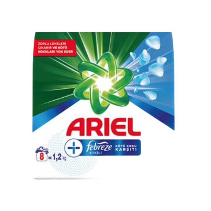 Plus Toz Çamaşır Deterjanı Febreze Etkili Parlak Renkler 1,2 Kg