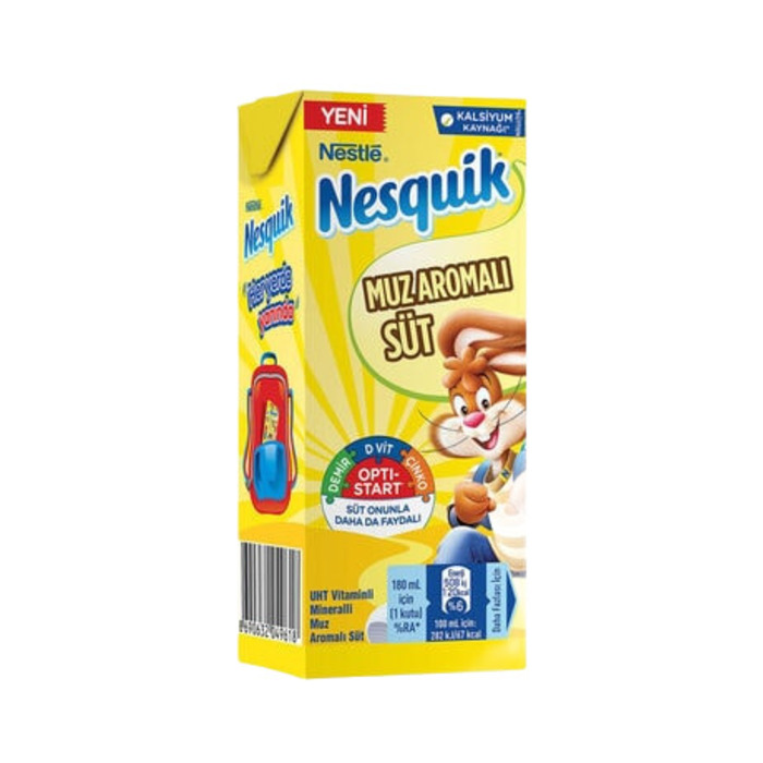 Süt Nesquik Muz Aromalı 180 Ml