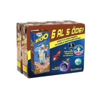 Süt Kakaolu 6x180 Ml