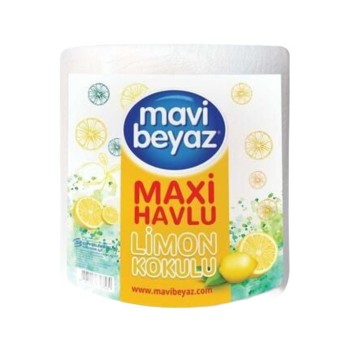 Maxi Kağıt Havlu Dev Rulo Limon Kokulu