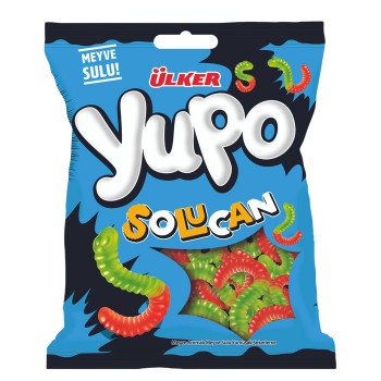 Yupo Solucan Meyve Sulu Jelibon 80 Gr