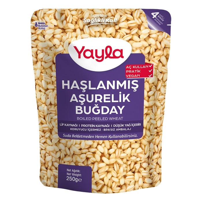 Buğday Haşlanmış Aşurelik 250 Gr