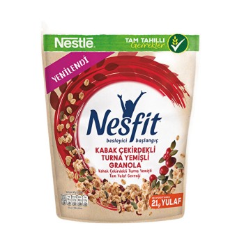 Nesfit Yulaf Kabak Çekirdeği Ve Cranberry 300 gr