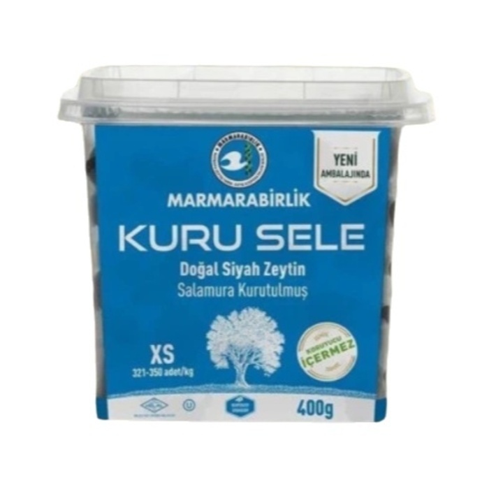 Kuru Sele Zeytin Pet 321-350 Xs 400 Gr