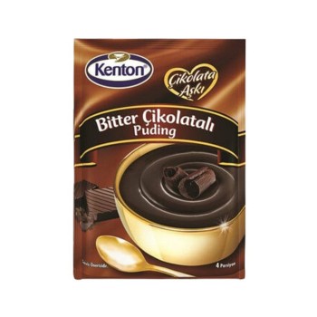 Puding Çikolata Aşkı Bitter Çikolatalı 100 Gr