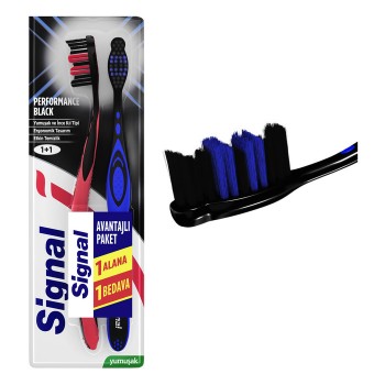 Diş Fırçası Performance Black 2'li
