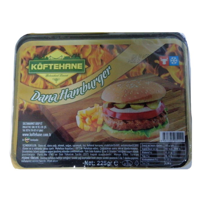 Hamburger Köfte 225 gr