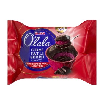 O'lala Gurme Tatlı Serisi Kırmızı Kadife Pasta Lezzetinde 70 Gr