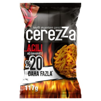 Mısır Cipsi Acı Baharatlı Süper Boy 117 Gr