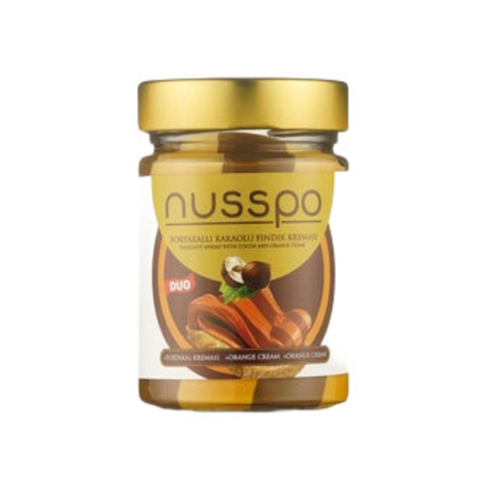 Duo Portakallı Kakaolu Fındık Kreması 350 Gr