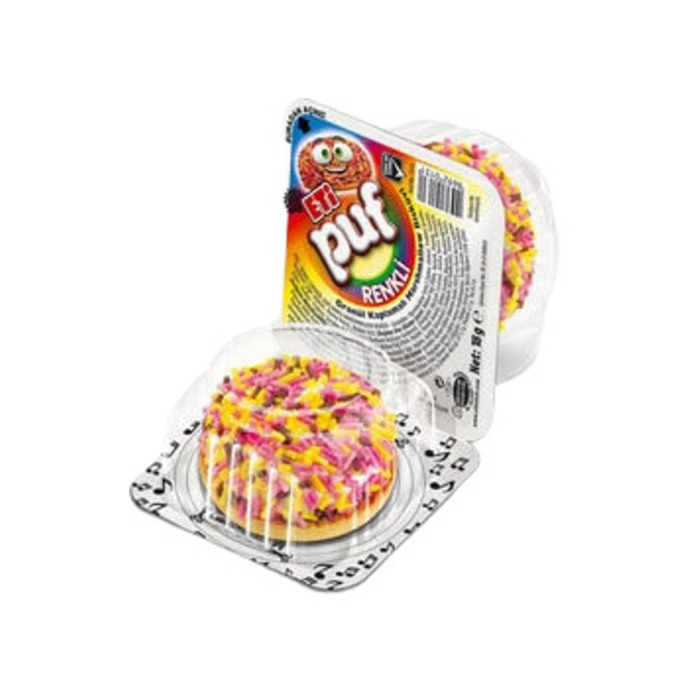 Puf Renkli 18 Gr