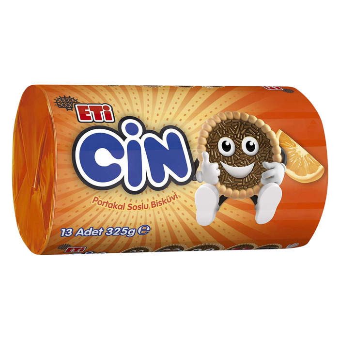 Bisküvi Cin Portakal Soslu 325 Gr