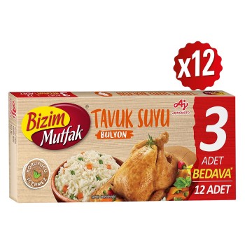 Tavuk Suyu Bulyon 12'li
