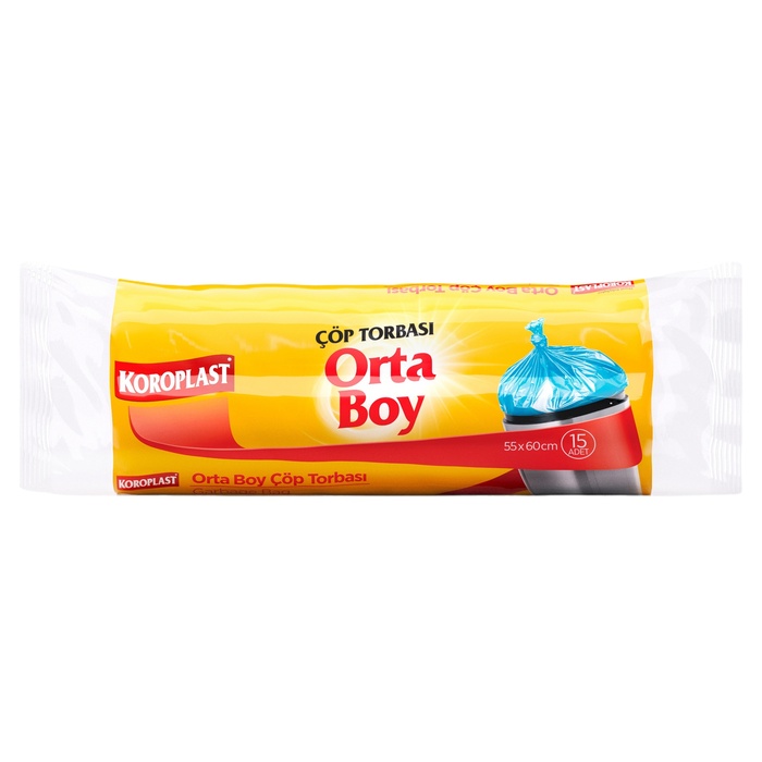 Çöp Poşeti Orta Boy 15'li