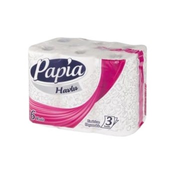 Kağıt Havlu Yapılı 3 Katlı 6'lı