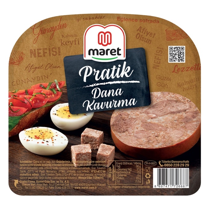 Pratik Dana Kavurma 100 Gr