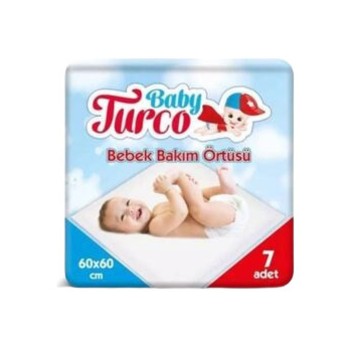 Bebek Bakım Örtüsü 60x60 7'li