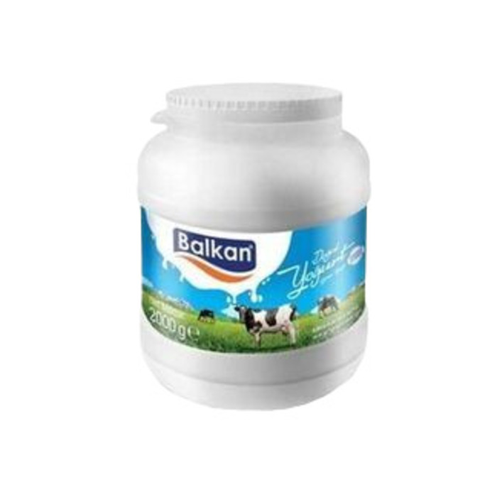 Yoğurt 2000gr Bidon Yarım Yağlı