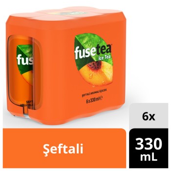 Soğuk Çay Şeftali Aromalı İçecek Kutu 6x330 Ml