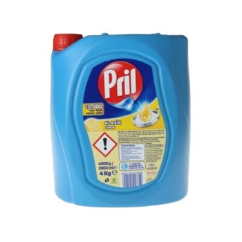 Sıvı Bulaşık Deterjanı İkili Etki Limon 4 Lt