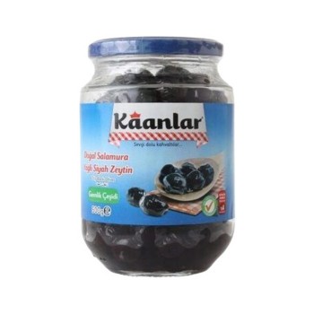 Doğal Salamura Yağlı Siyah Zeytin 500 gr