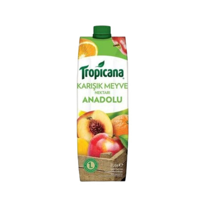 Anadolu Karışık Meyveli İçecek Tetrapak 1 lt