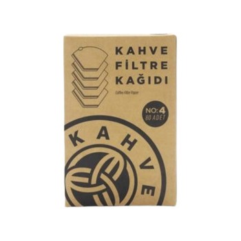 Filtre Kahve Kağıdı No:4 80 Adet