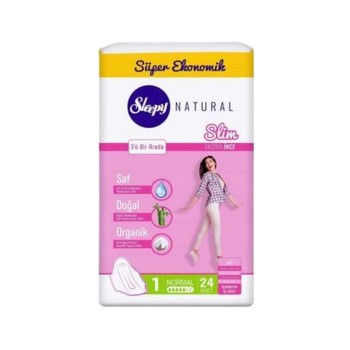 Natural Slim Ekstra İnce Normal 24'lü