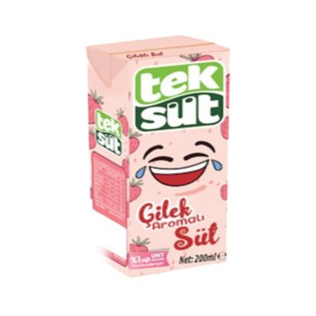 Süt Çilekli 200 Ml