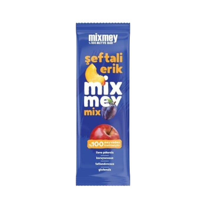 Mix Şeftali Erik Meyve Bar 25 Gr