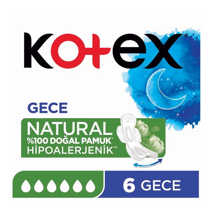 Natural Ultra Ped Gece 6'lı
