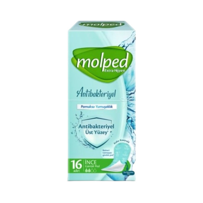 Ped Extra Hijyen Antibakteriyel Günlük İnce 16'lı
