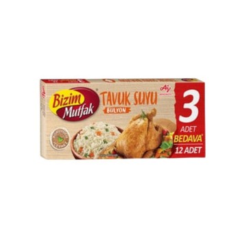 Tavuk Suyu Bulyon 12'li
