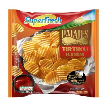 Patates Cips Tırtıklı 400 gr