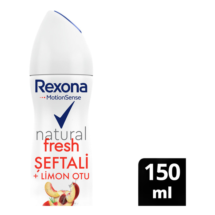 Deodorant Sprey Natural Fresh Şeftali Limon Otu 150 Ml