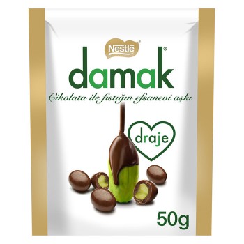 Draje Damak Antep Fıstıklı 50 Gr
