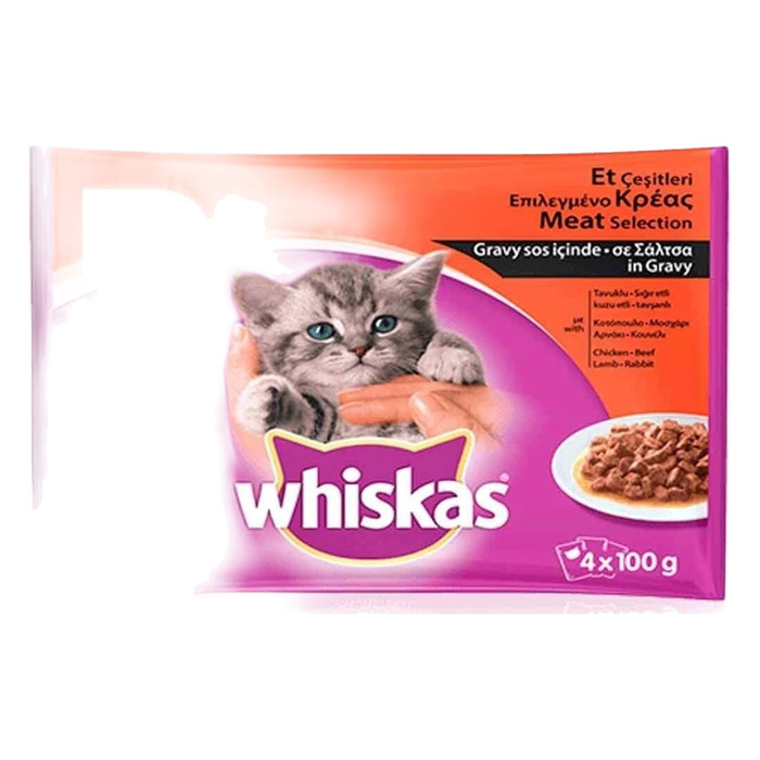 Mama Et Çeşitli Kitten Kedi Konserve 4'lü 100 Gr