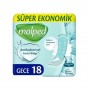 Ped Extra Hijyen Hijyenik Gece 18 Adet