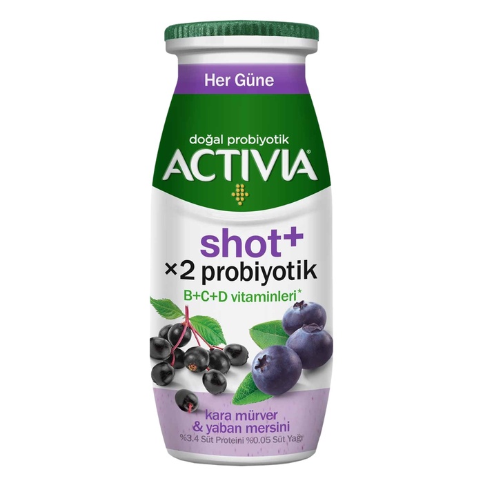 Shot Kara Mürver Ve Yaban Mersinli 80 Ml